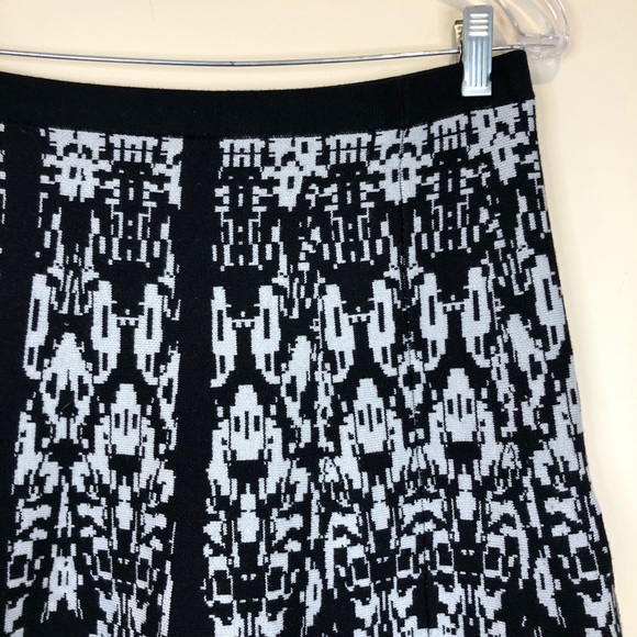 41 HAWTHORN ⛄️ Sz. L black & white A-line skirt - Picture 2 of 3